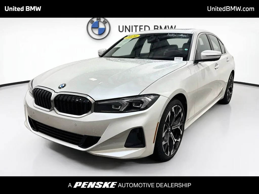 Certified Used 2026 Mineral White Metallic BMW 330i image 1