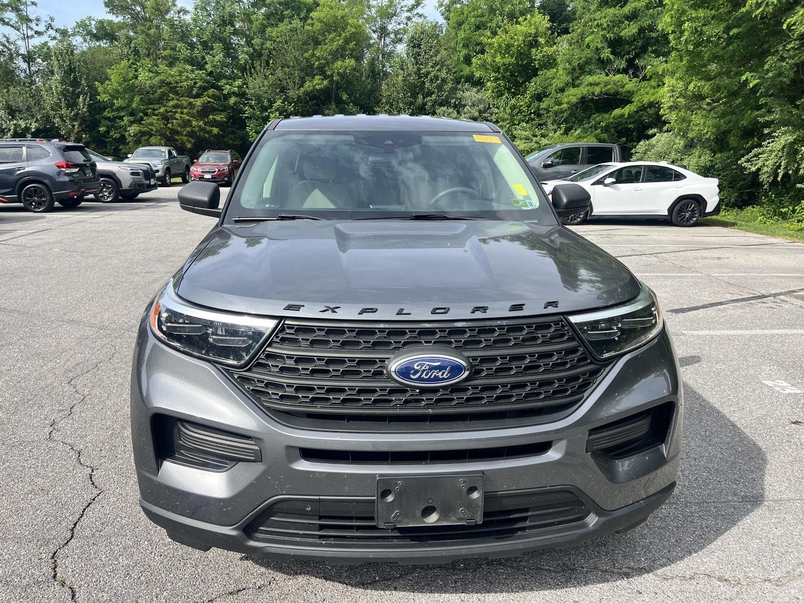 Used 2021 Carbonized Gray Ford Base image 2