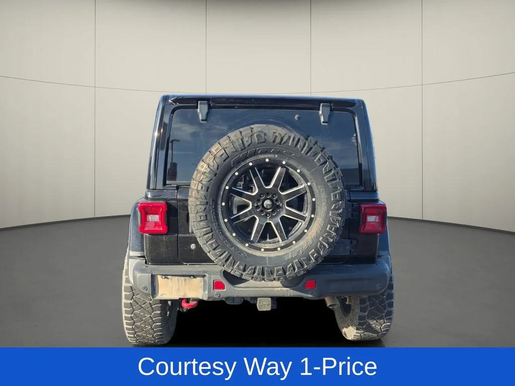 Used 2020 Black Jeep Unlimited Rubicon image 8