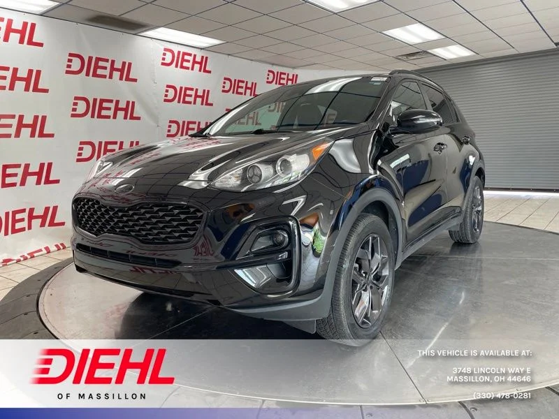 Used 2021 Red Kia S image 1
