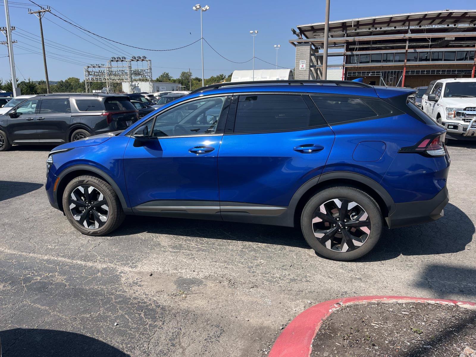 Used 2024 Sapphire Blue Kia X-Line image 4