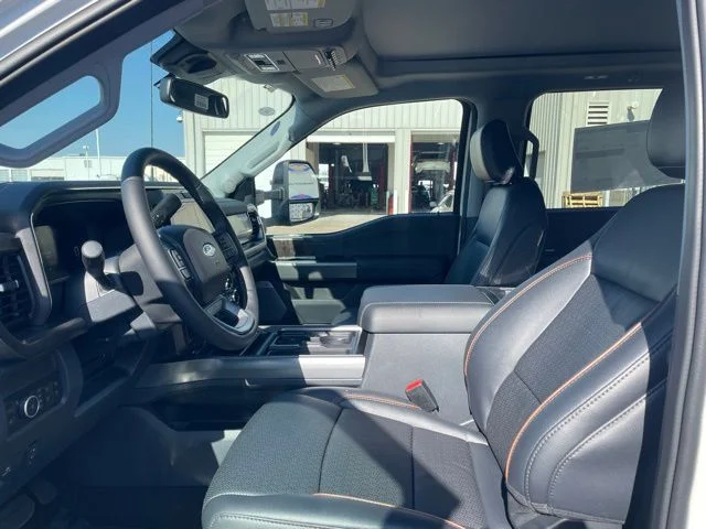 New 2026 White Metallic Ford Lariat image 7