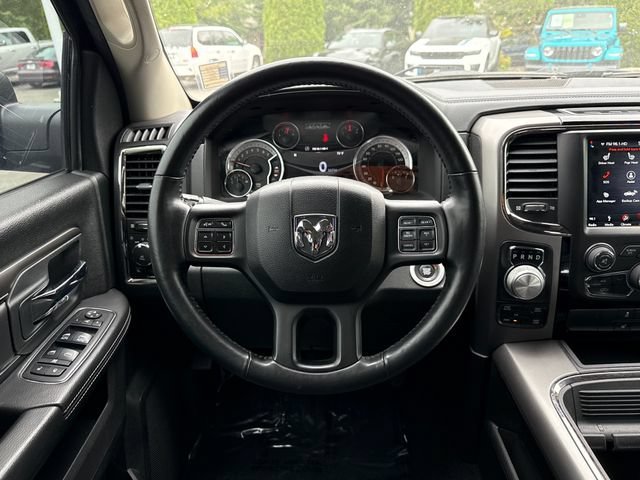Used 2018 Brilliant Black Crystal Pearlcoat Ram Night image 10