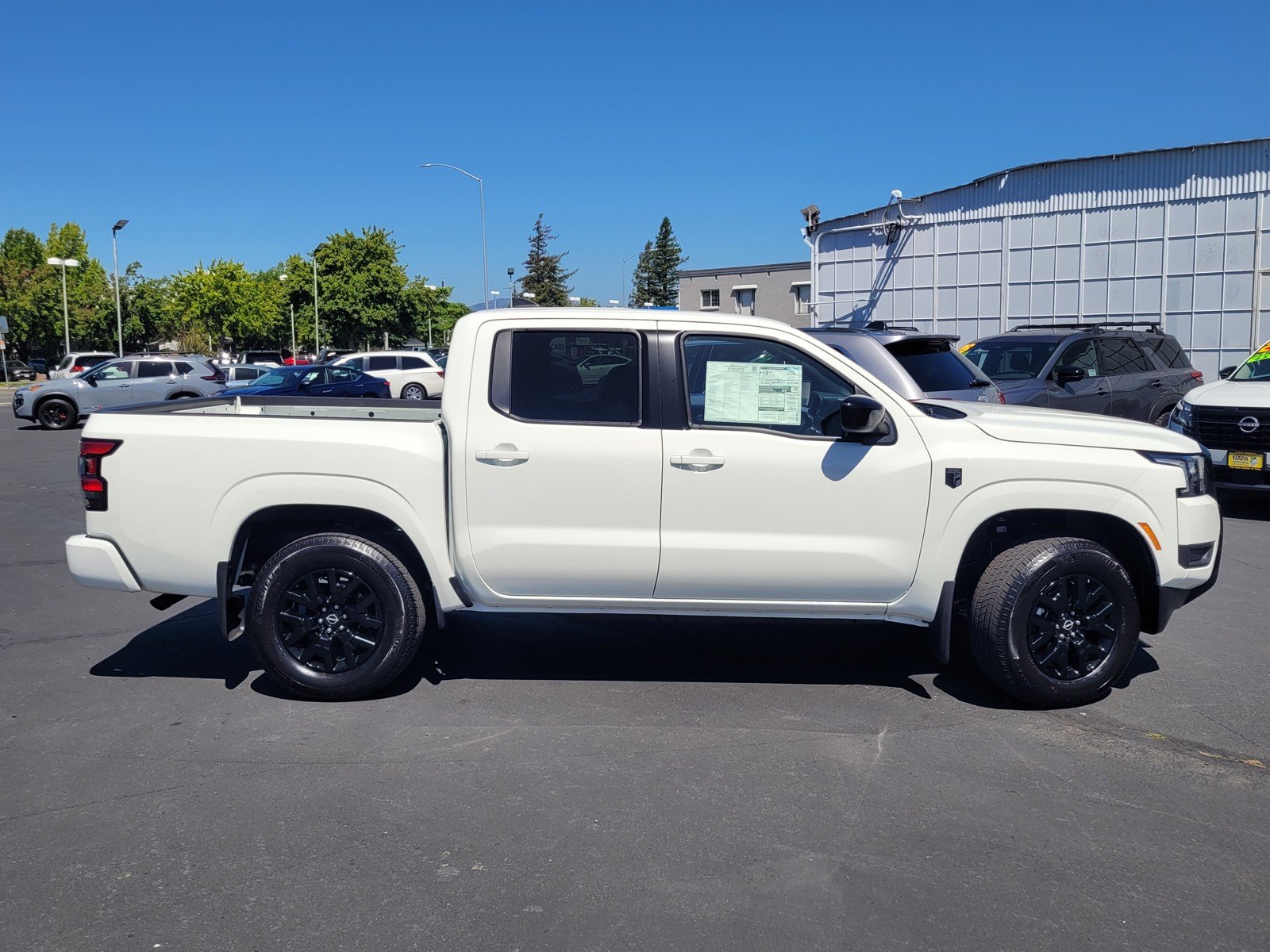New 2026 Glacier White Nissan SV image 4