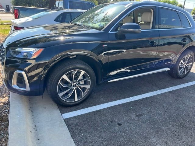 Used 2023 Black Audi 45 S line Premium image 1