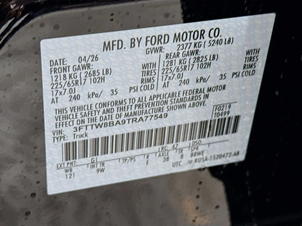 New 2026 Shadow Black Ford XL image 29