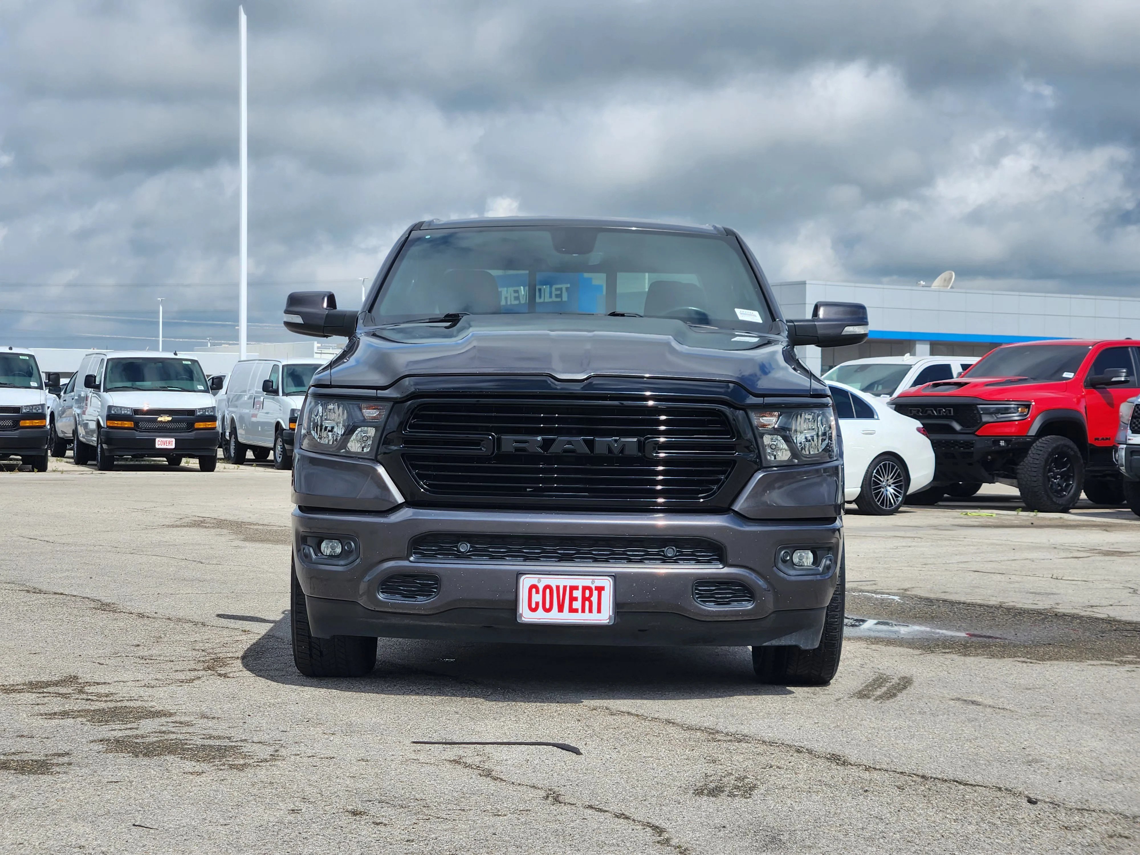 Used 2020 Granite Crystal Metallic Clearcoat Ram Big Horn/Lone Star Night Edition image 2
