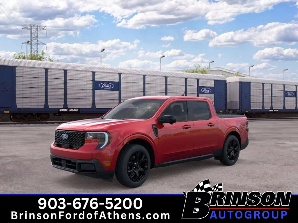 New 2026 Ruby Red Metallic Tinted Clearcoat Ford LARIAT image 1