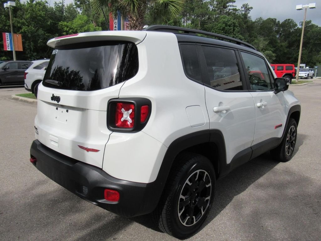 Certified Used 2023 White Jeep Trailhawk image 7