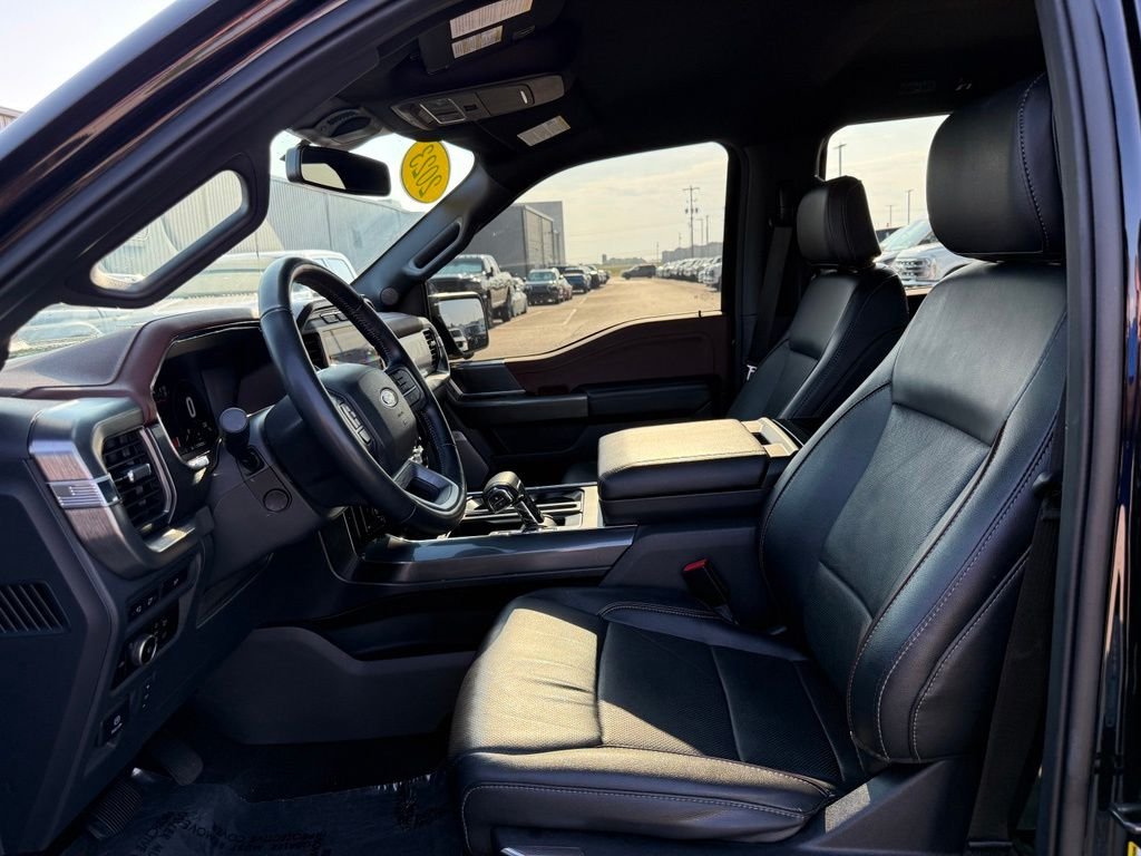 Certified Used 2023 Black Metallic Ford Lariat image 6