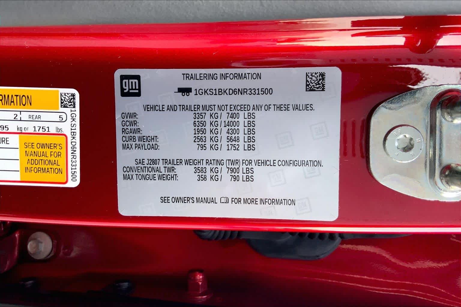Used 2022 Cayenne Red Tintcoat GMC SLT image 29