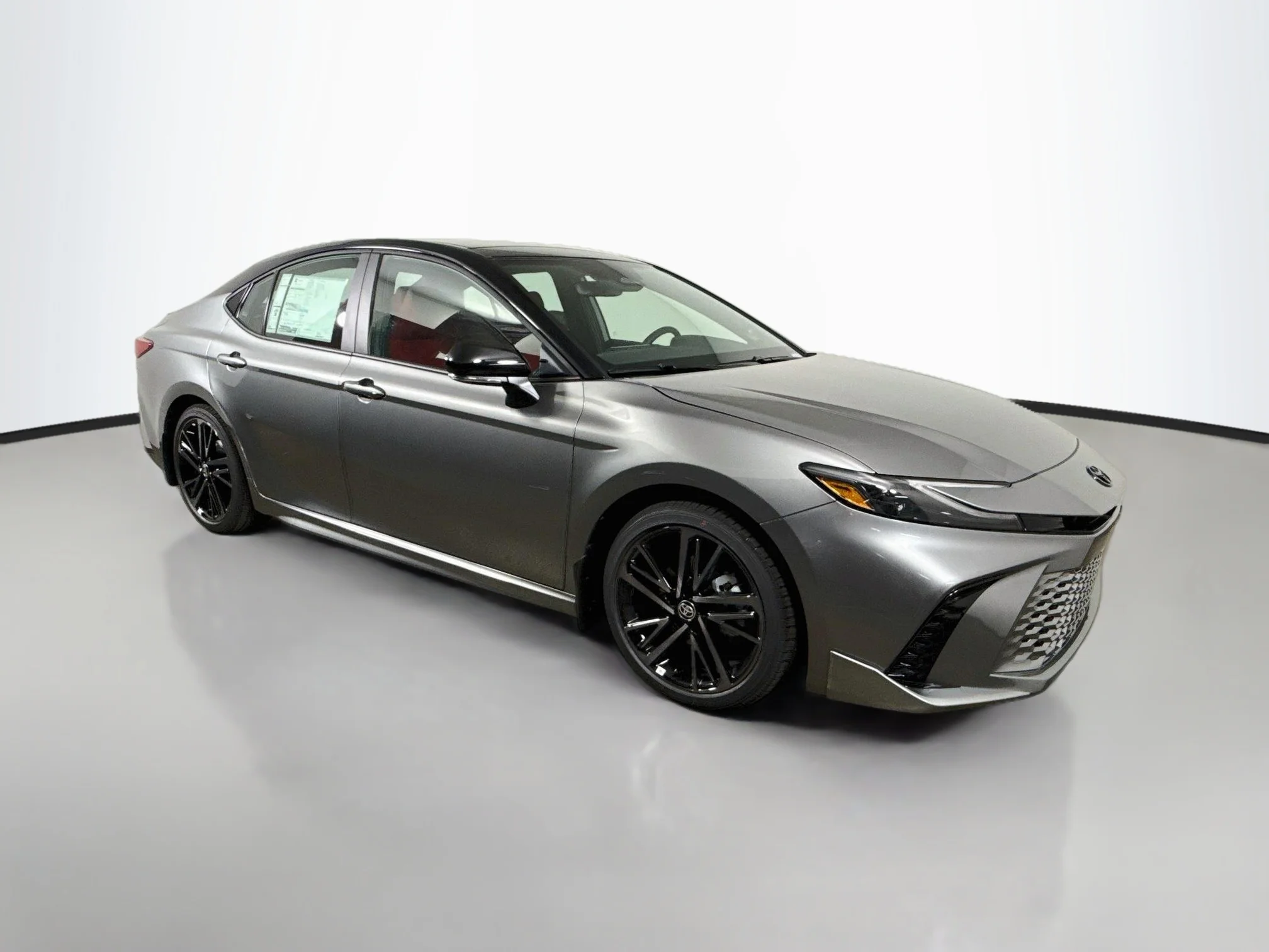 New 2026 Heavy Metal with Midnight Black Metallic roof Toyota XSE image 11