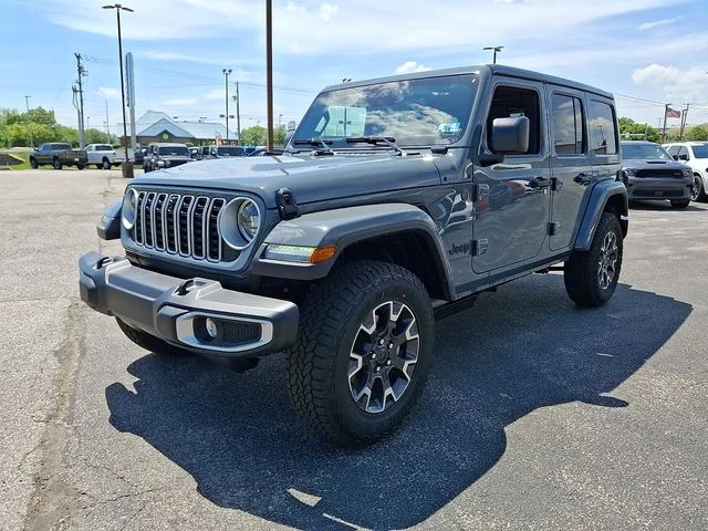 New 2026 Gray Jeep Sahara image 3