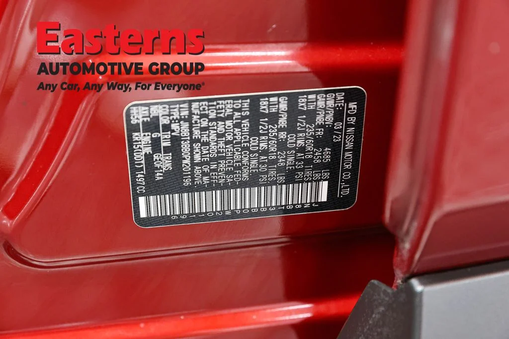Used 2023 Red Nissan SV image 34