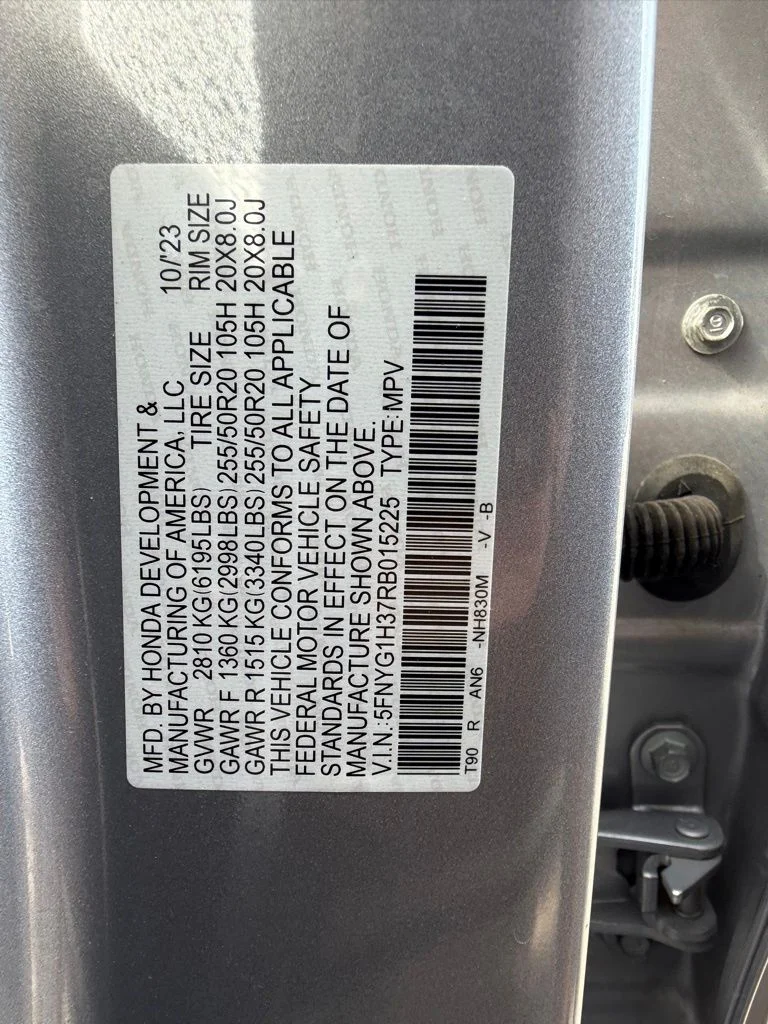 Used 2024 Lunar Silver Metallic Honda AWD SPORT image 30