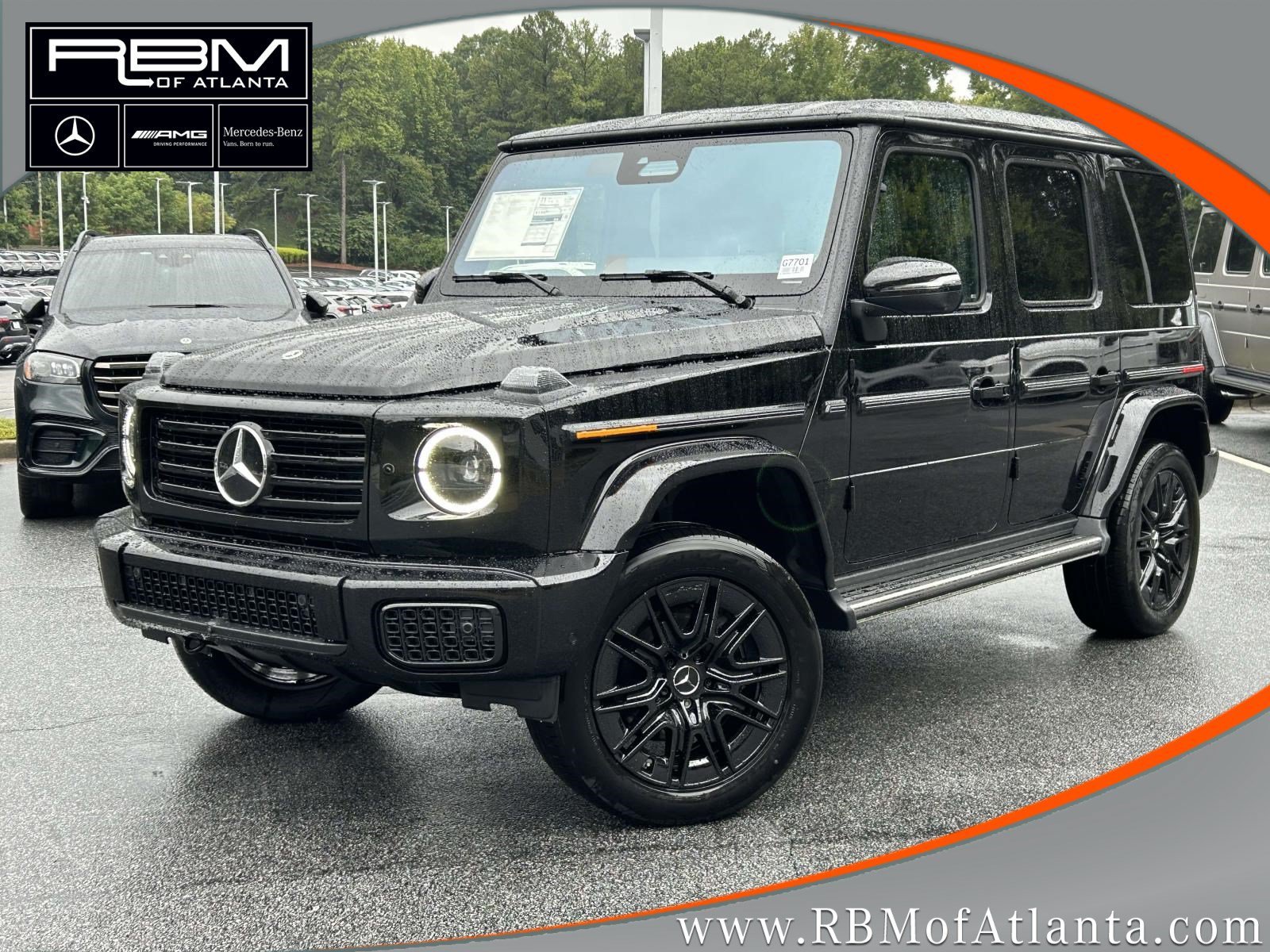 New 2027 Obsidian Black Metallic Mercedes-Benz G 580e SUV image 1