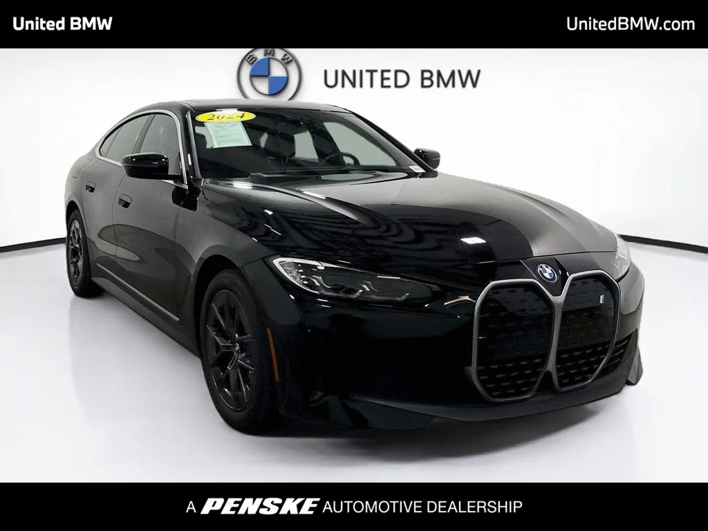 Certified Used 2024 Jet Black BMW eDrive35 image 3