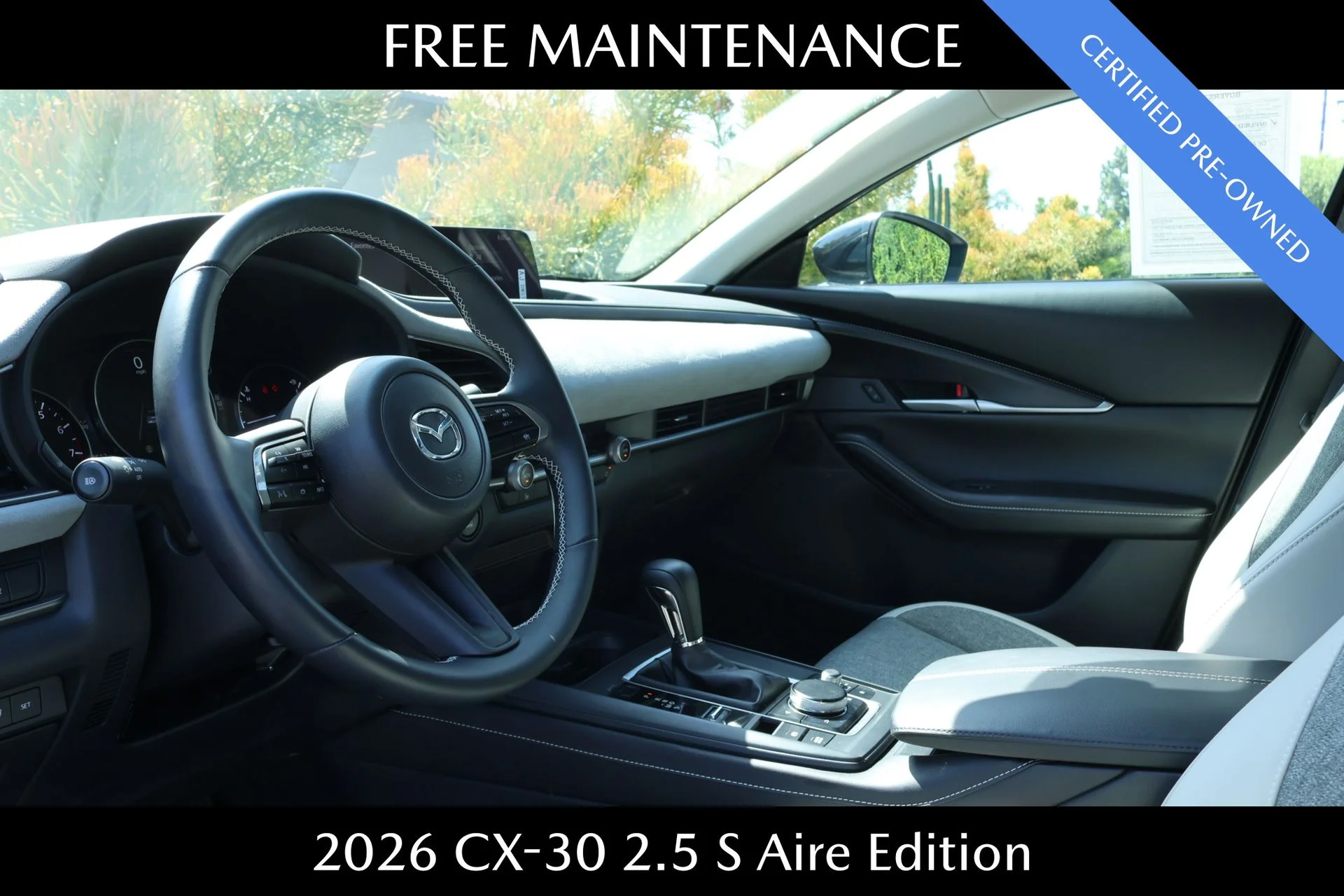 Certified Used 2026 Blue Mazda 2.5 S Aire Edition image 6