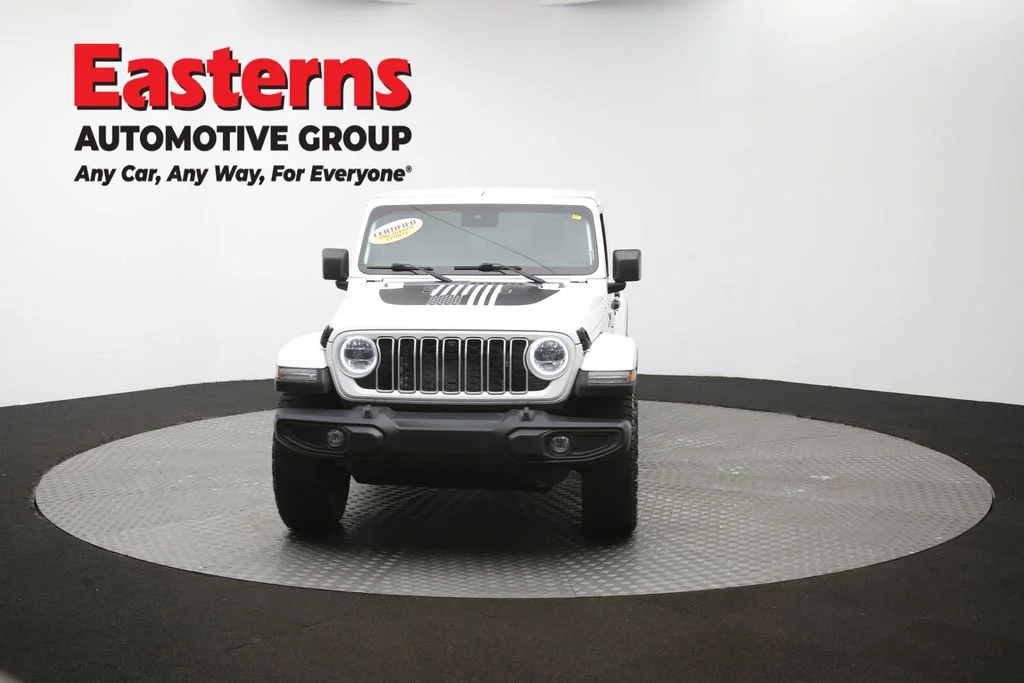 Used 2024 White Jeep Sahara image 52