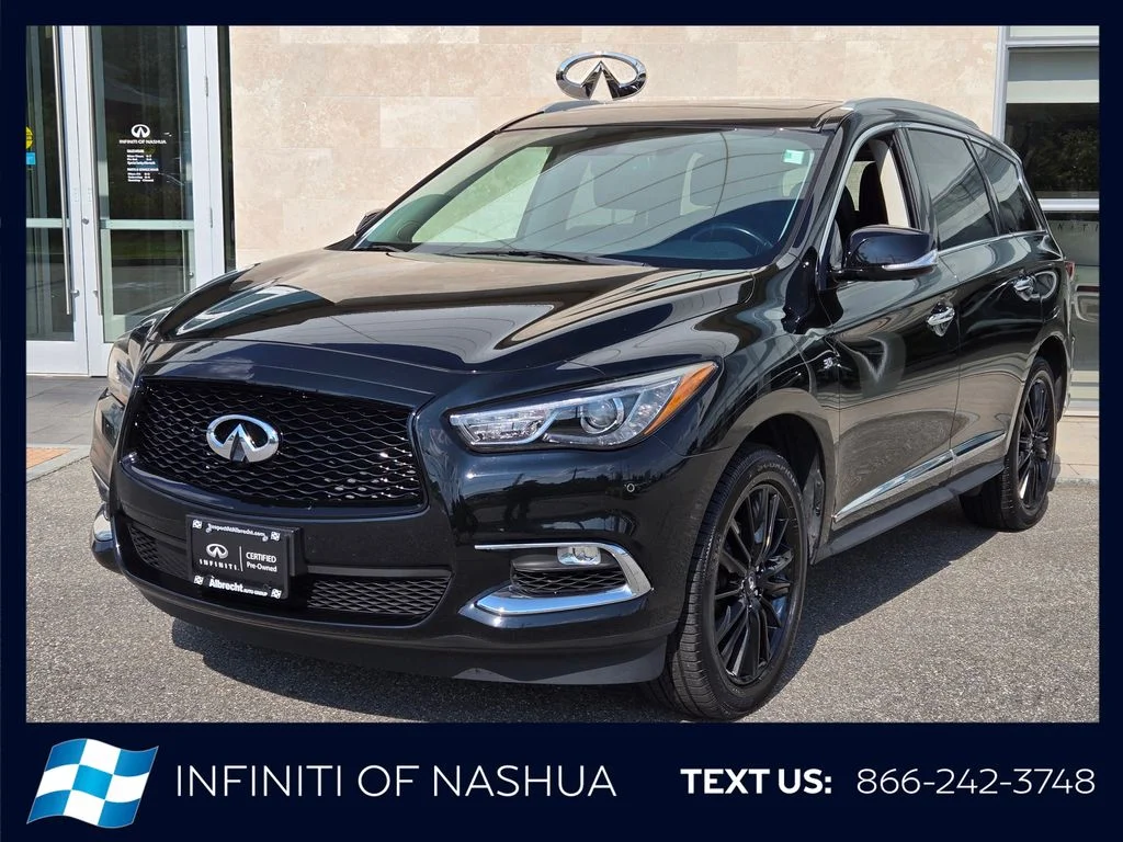 Certified Used 2017 Black INFINITI MIDNIGHT PKG image 1