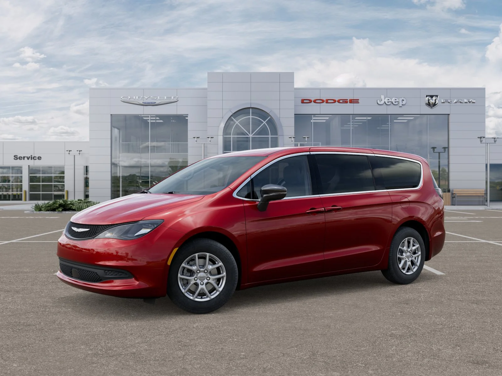 New 2026 Red Hot Pearl-Coat Exterior Paint Chrysler LX image 32