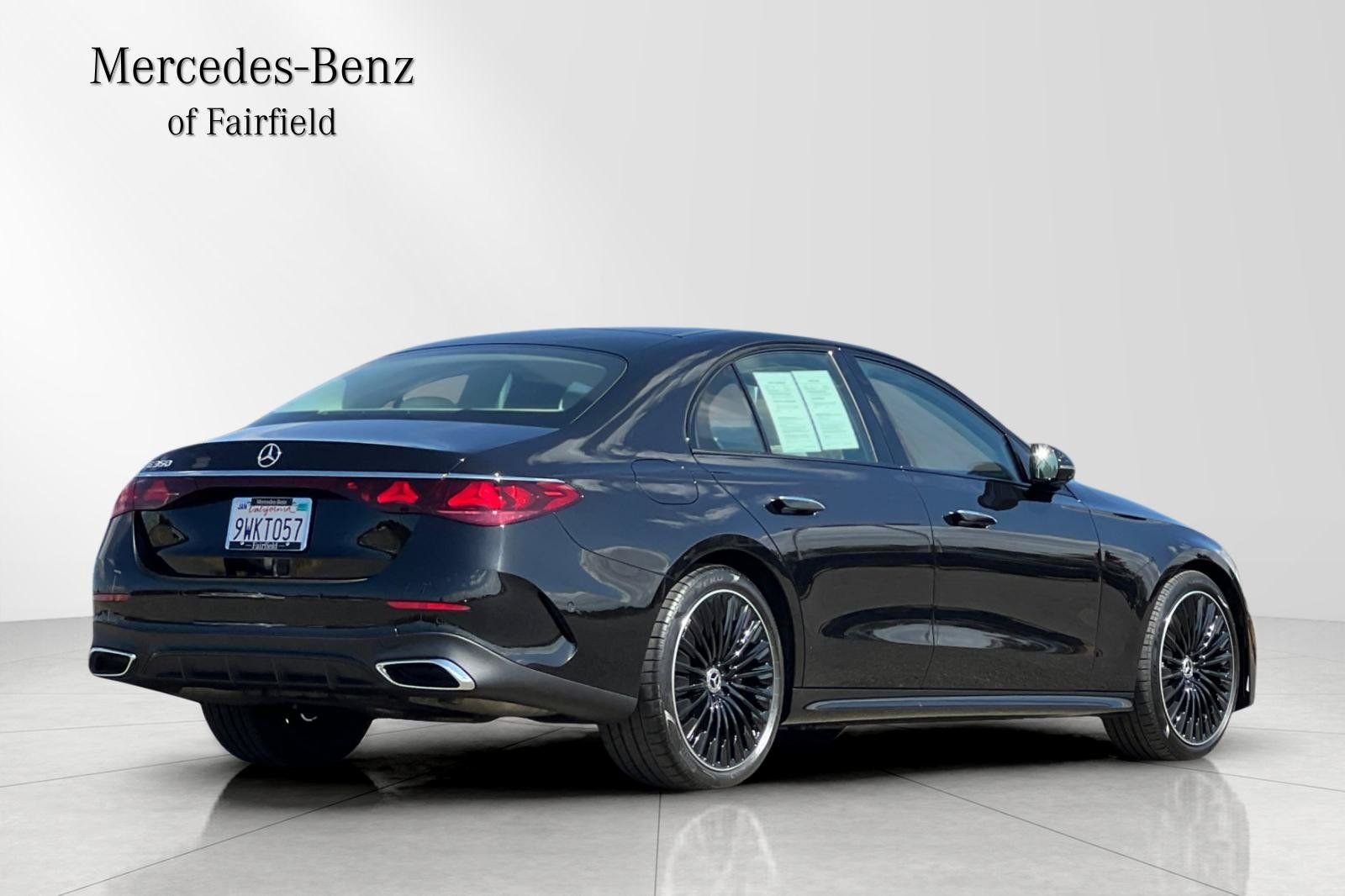 Certified Used 2026 Obsidian Black Metallic Mercedes-Benz E 350 image 2