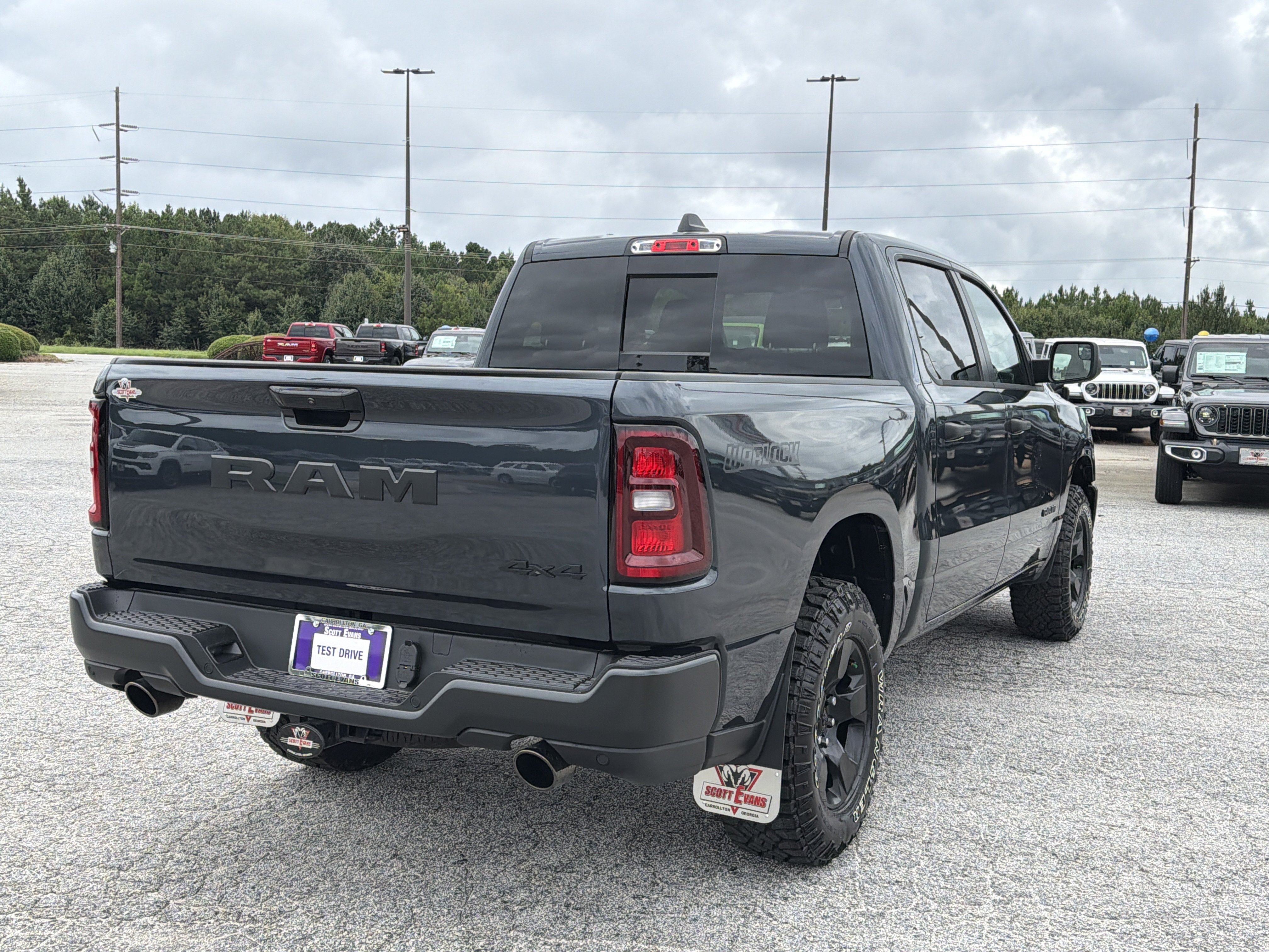 New 2026 Forged Blue Metallic Exterior Paint RAM Warlock image 8