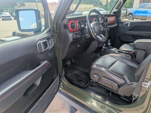 Used 2021 Sarge Green Clearcoat Jeep Unlimited Rubicon image 16