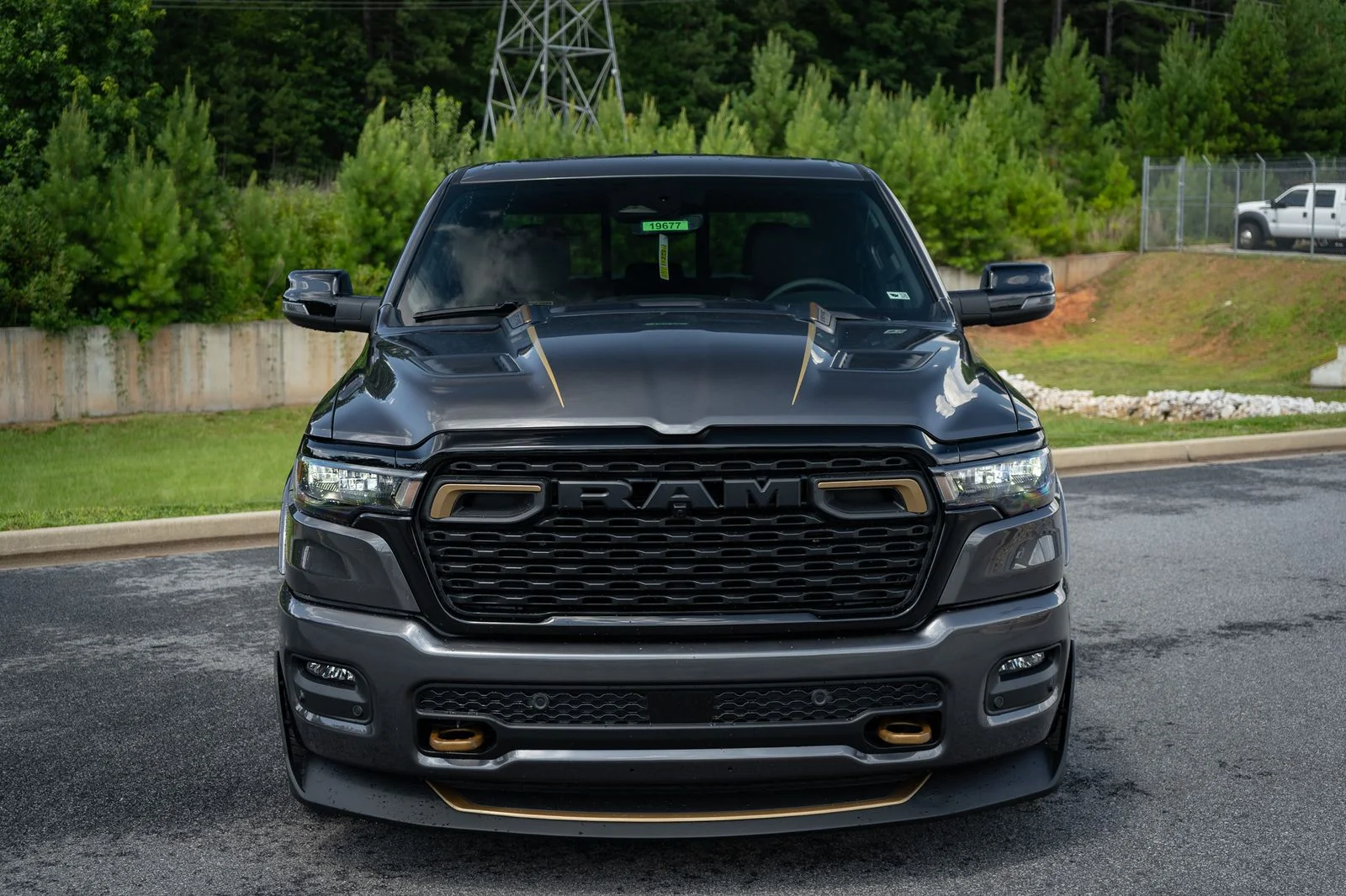 New 2026 Granite Crystal Metallic Clear-Coat Exterior Paint RAM Big Horn with DC 650 Supercharged Package image 8