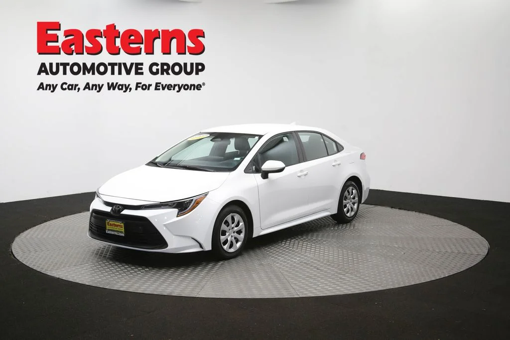 Used 2024 White Toyota LE image 54