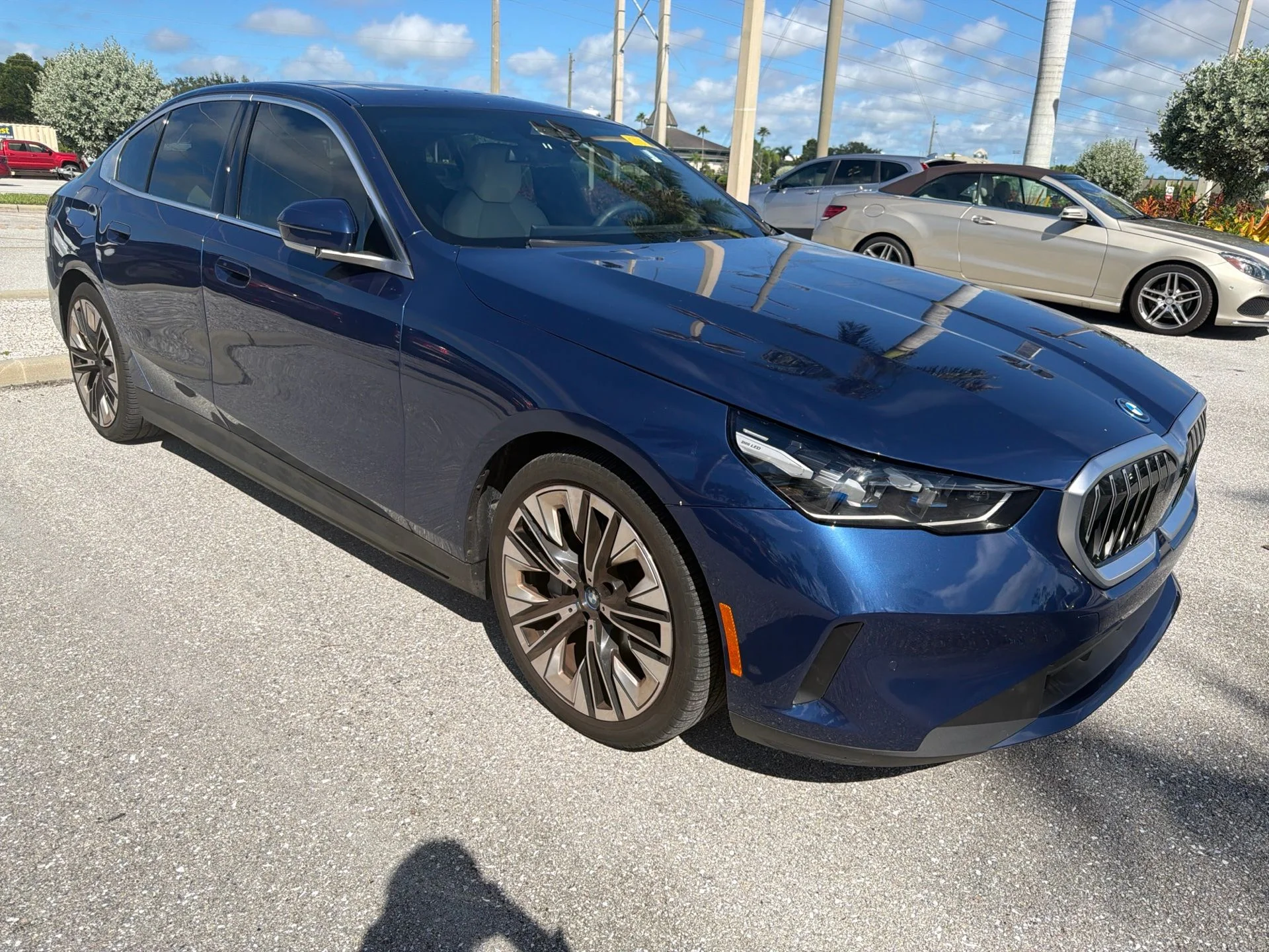Used 2024 Blue Metallic BMW eDrive40 image 6