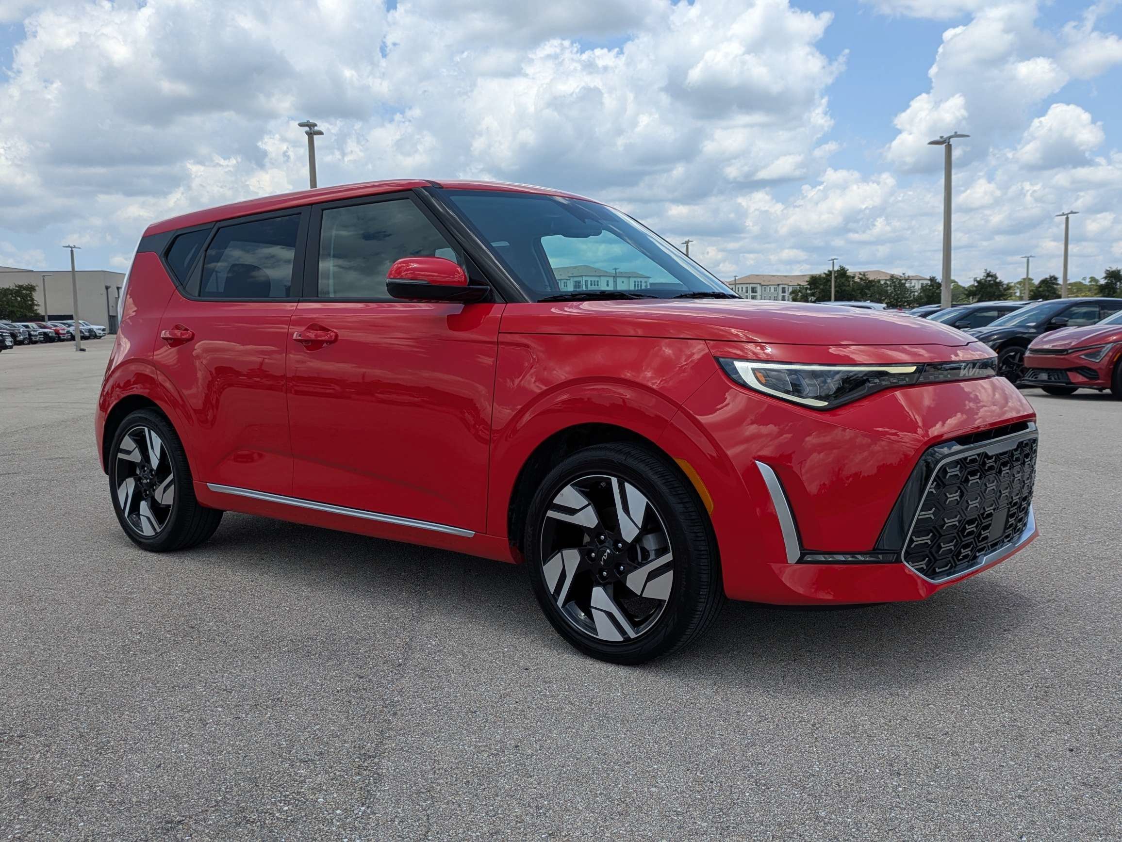 Certified Used 2025 Inferno Red Kia GT-Line image 2