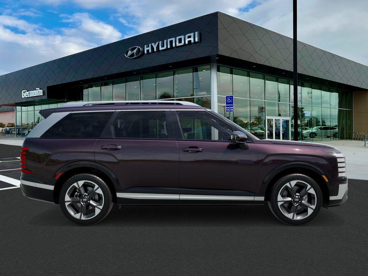 New 2027 Galaxy Maroon Pearl Hyundai Limited AWD image 7