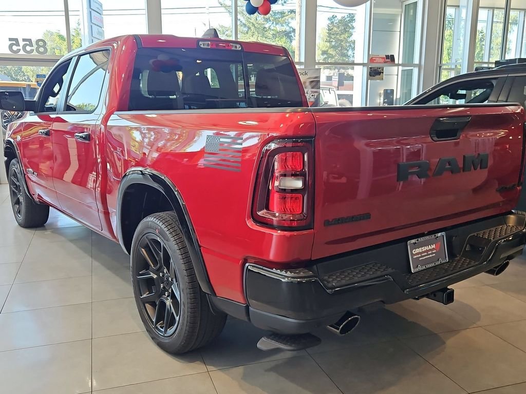 New 2026 Molten Red Pearl-Coat Exterior Paint RAM Laramie image 5