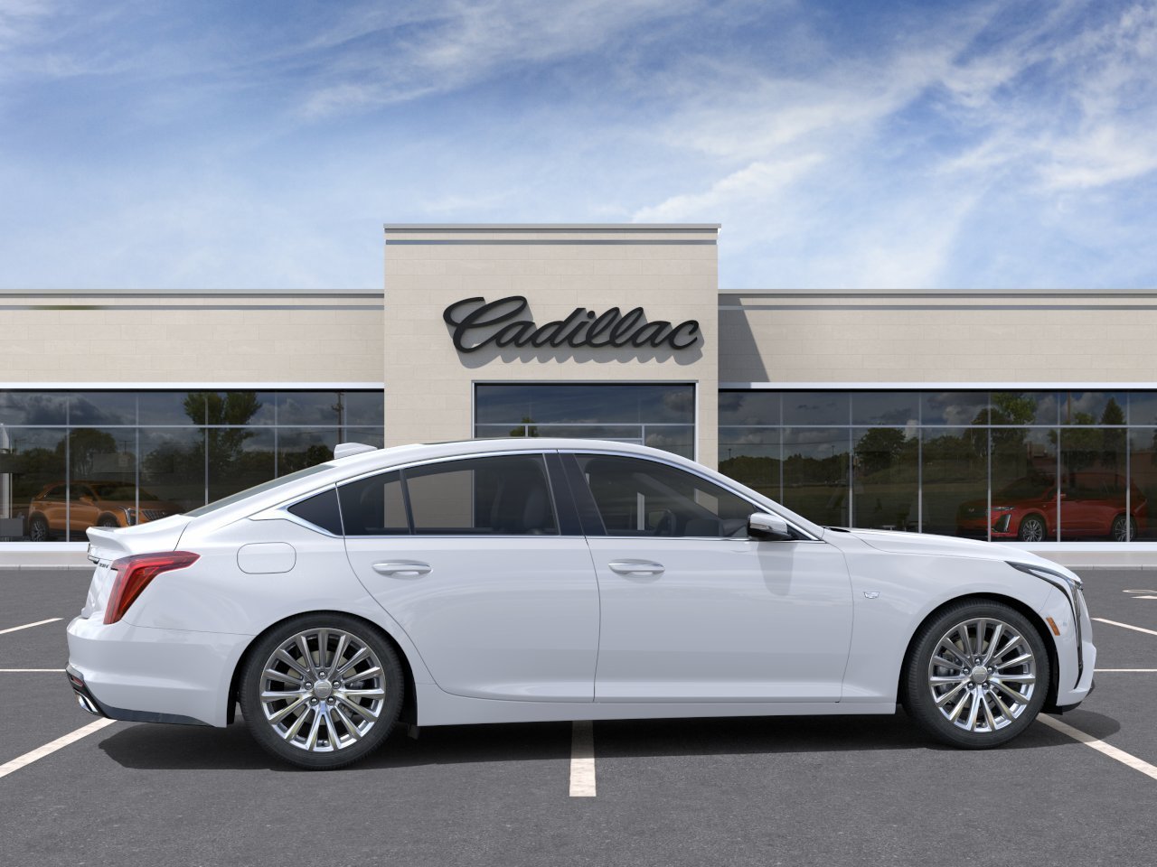New 2026 Vibrant White Tricoat Cadillac Premium Luxury image 5
