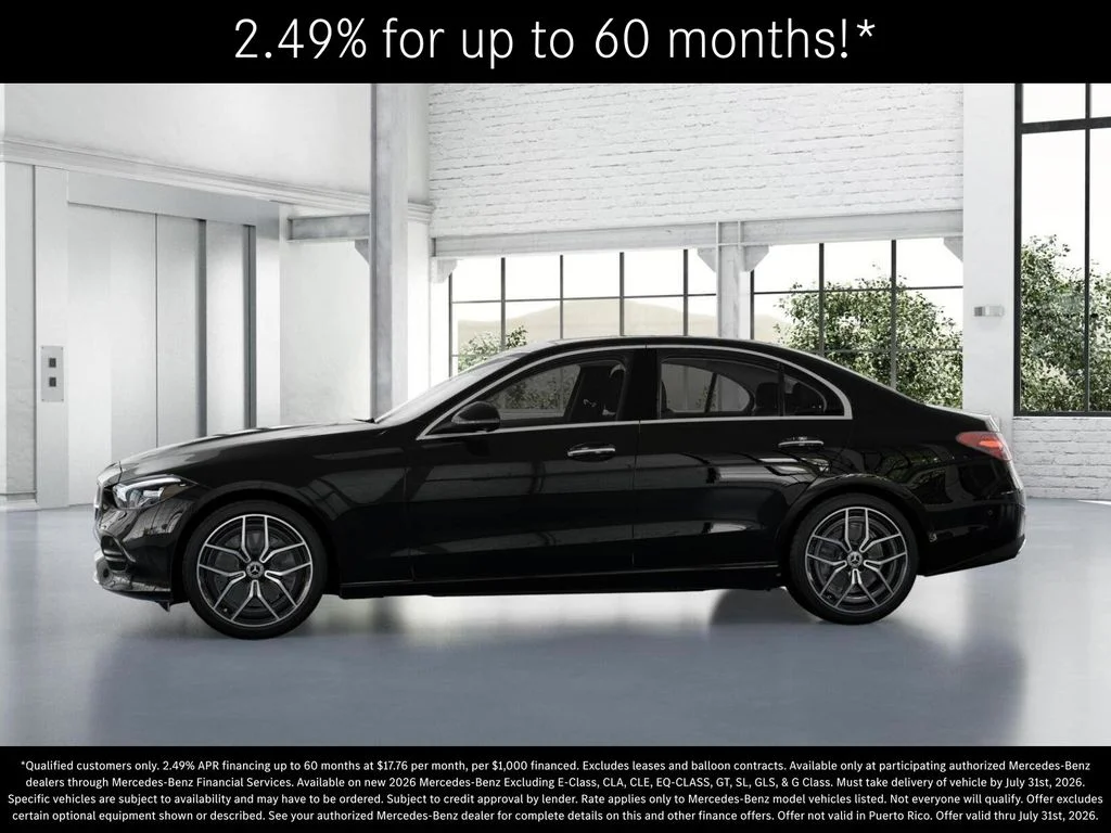 New 2026 Black Mercedes-Benz C 300 image 35
