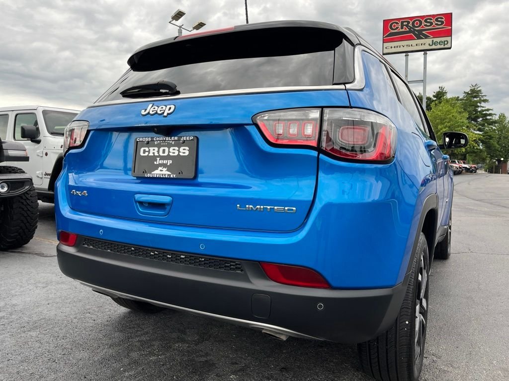 Used 2023 Laser Blue Jeep Limited image 26