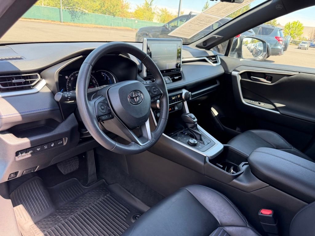 Used 2022 Cavalry Blue/Midnight Black Metallic Toyota XSE image 16