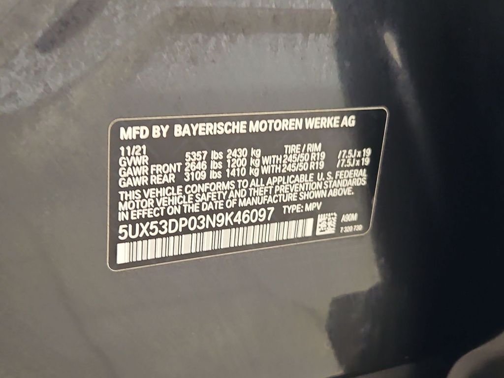 Used 2022 Dark Graphite Metallic BMW xDrive30i image 32