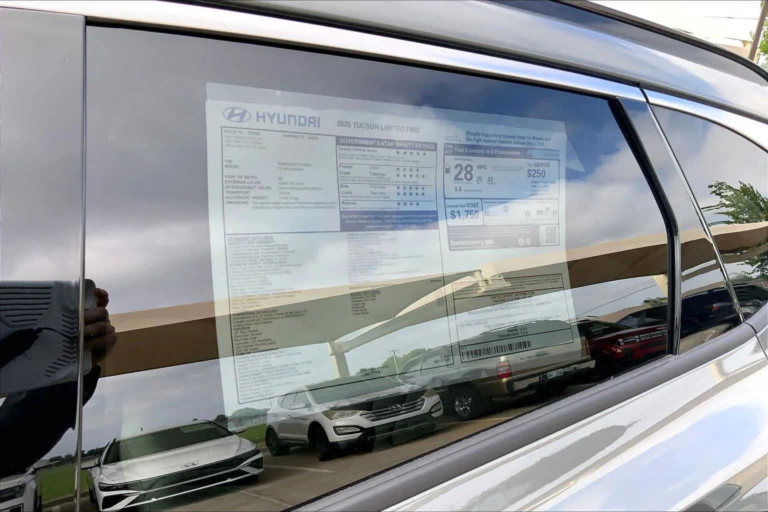 New 2026 Hampton Gray Hyundai Limited image 18