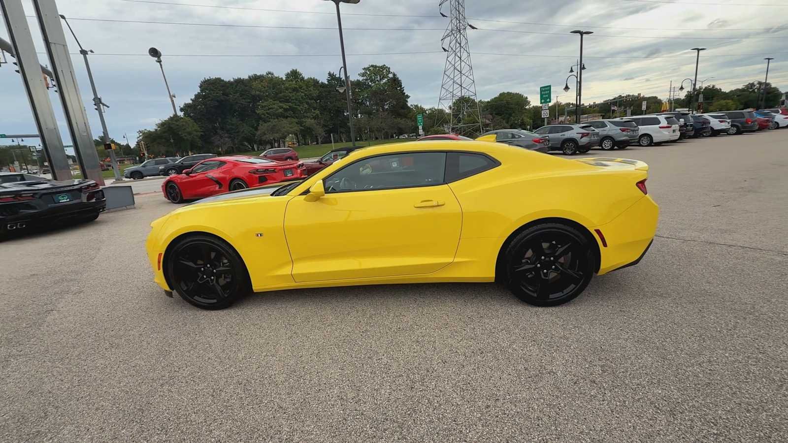 Used 2017 BRIGHT YELLOW Chevrolet 2LT image 5