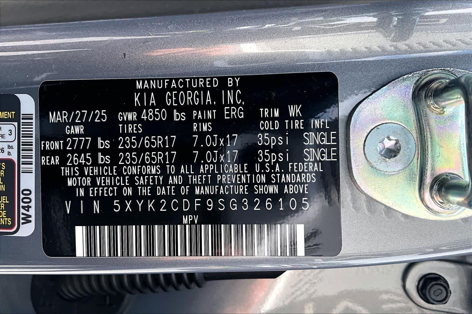 Used 2025 Everlasting Silver Kia LX image 36