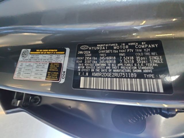 Certified Used 2024 Gray Hyundai SEL image 25