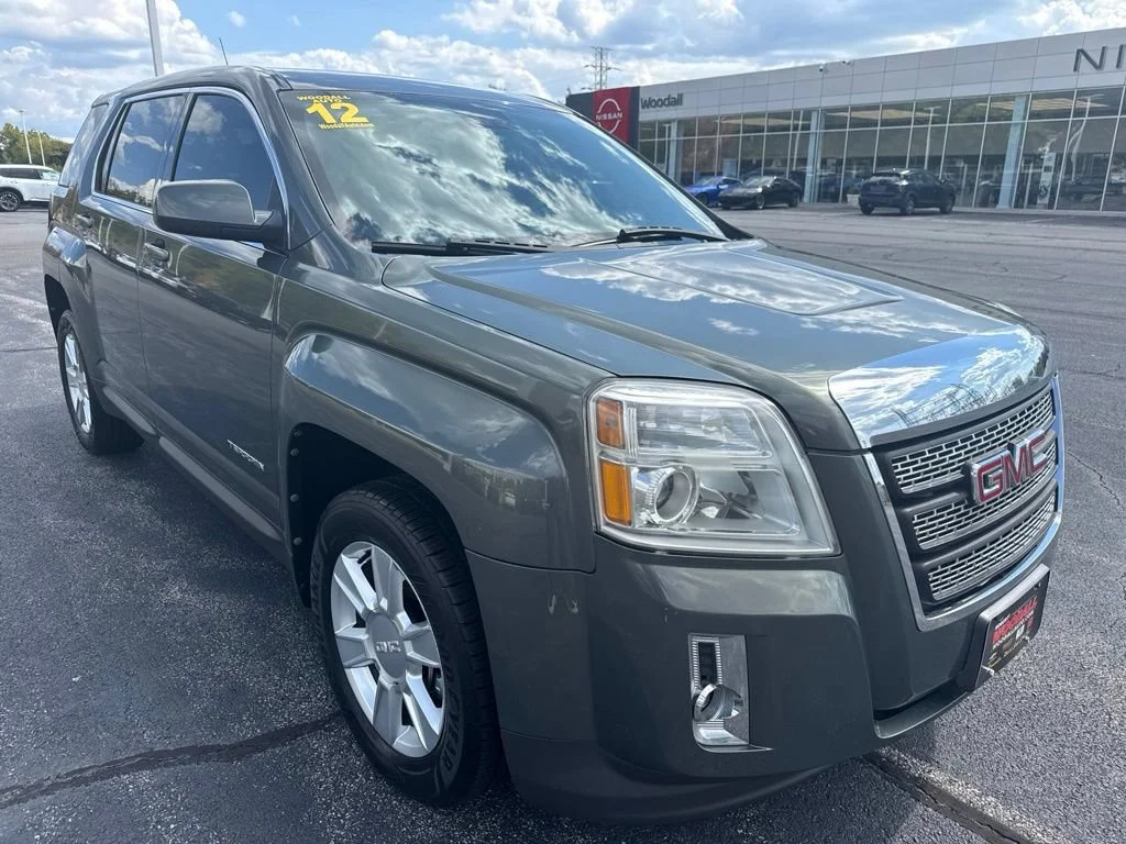 Used 2012 Gray Green Metallic GMC SLE-1 image 8