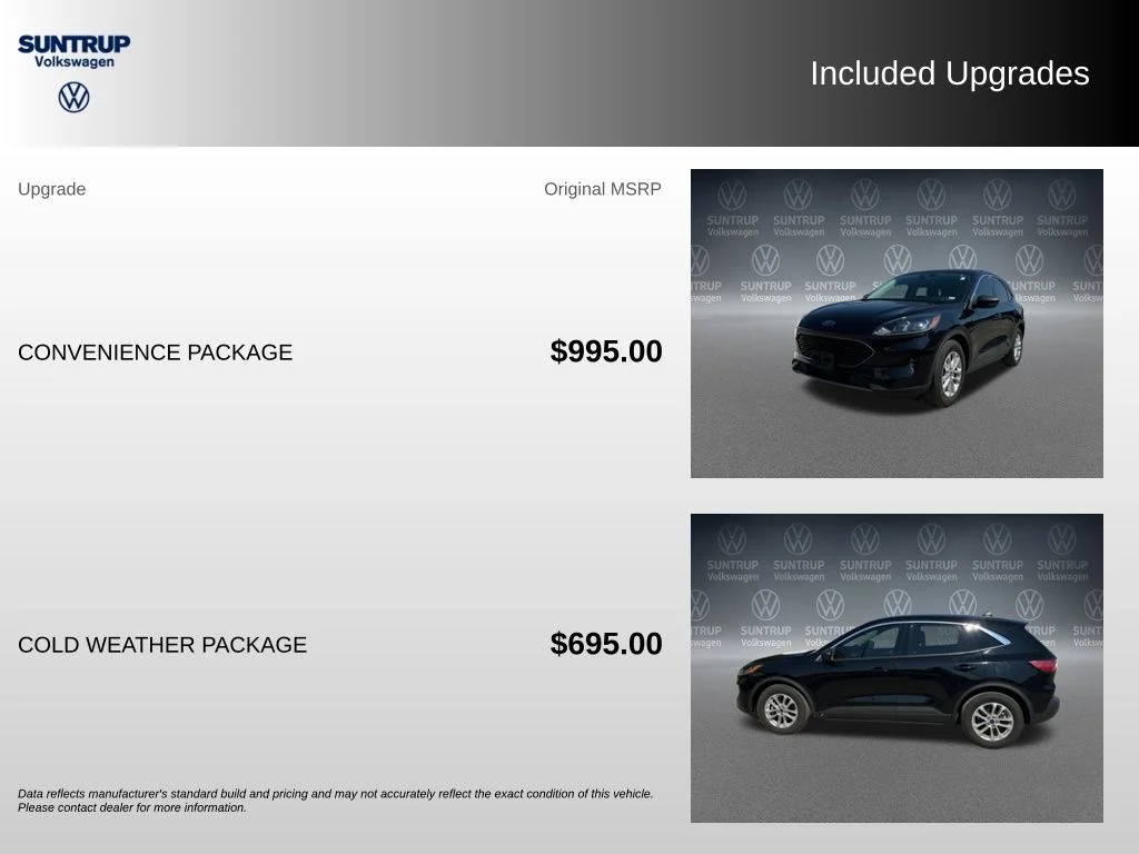 Used 2022 Black Ford SE image 2