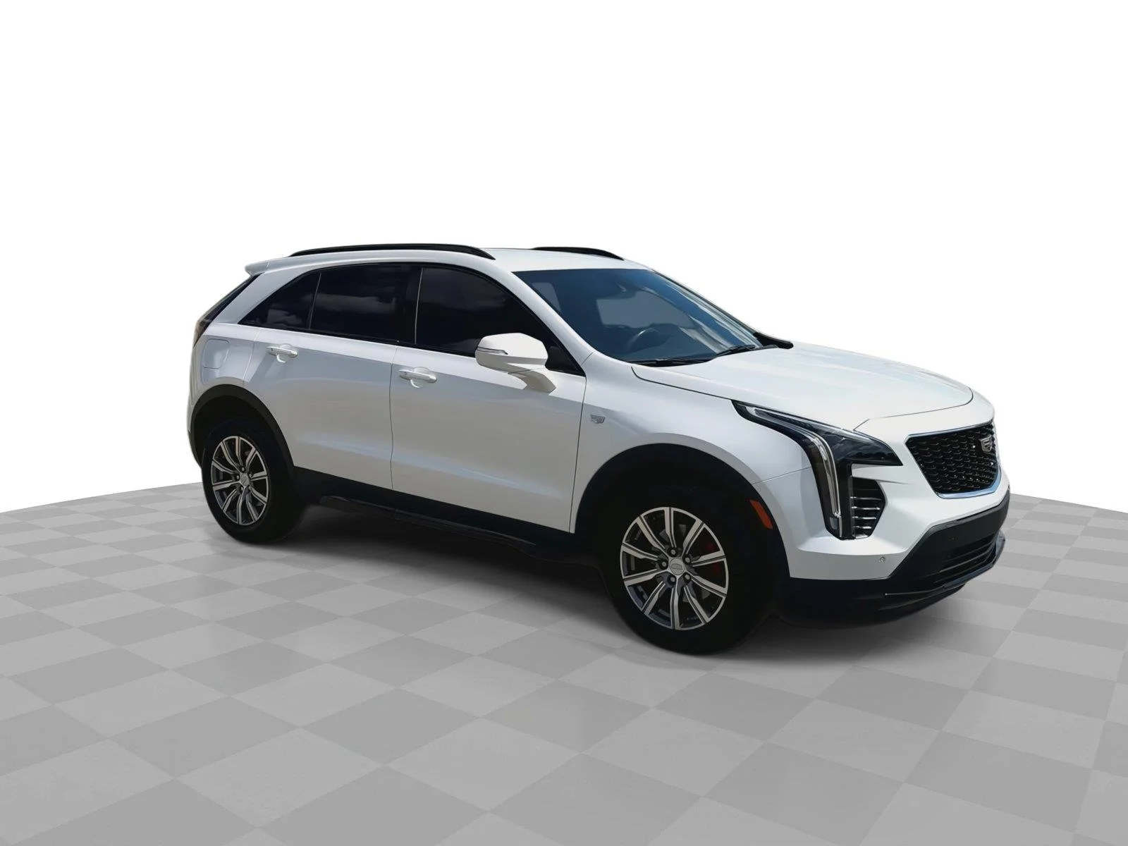 Certified Used 2021 CRYSTAL WHITE TRICOAT Cadillac FWD Sport image 2