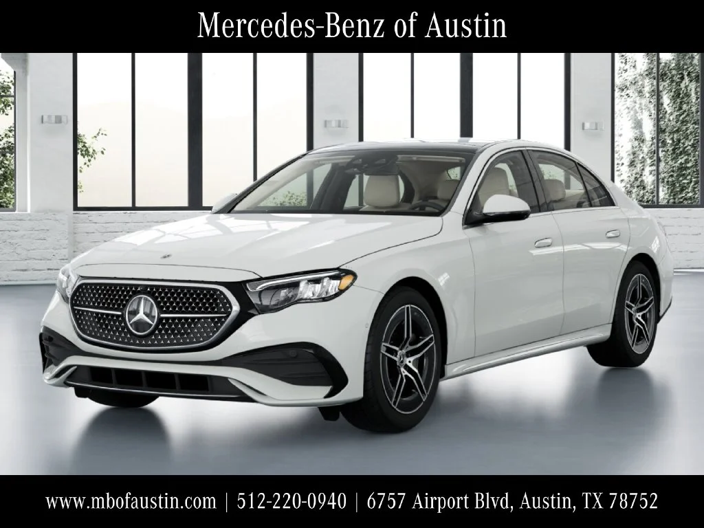 New 2027 White Mercedes-Benz E 450 image 1