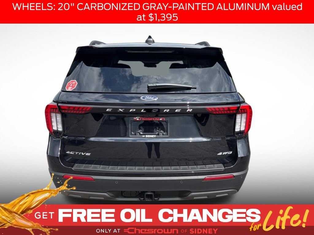 New 2026 Agate Black Metallic Ford Active image 5