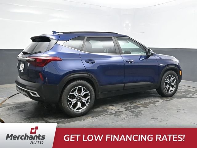 Used 2022 Blue Kia EX image 8