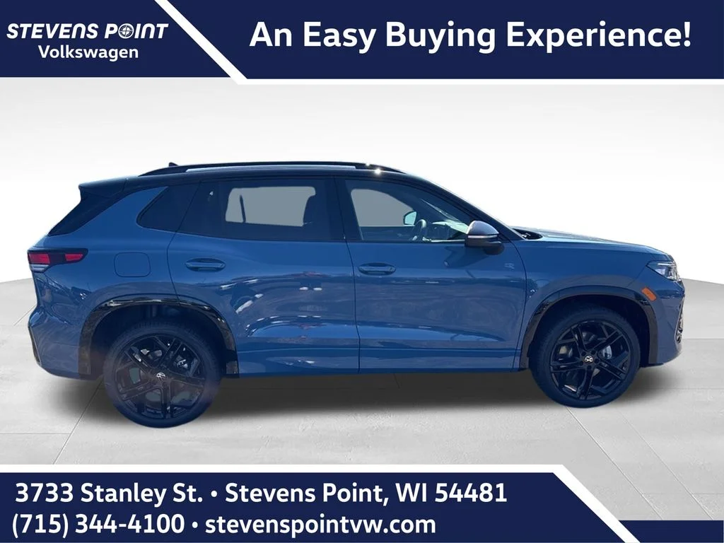 New 2026 Monterey Blue w/Deep Black Roof Volkswagen 2.0T SE R-Line Black image 6